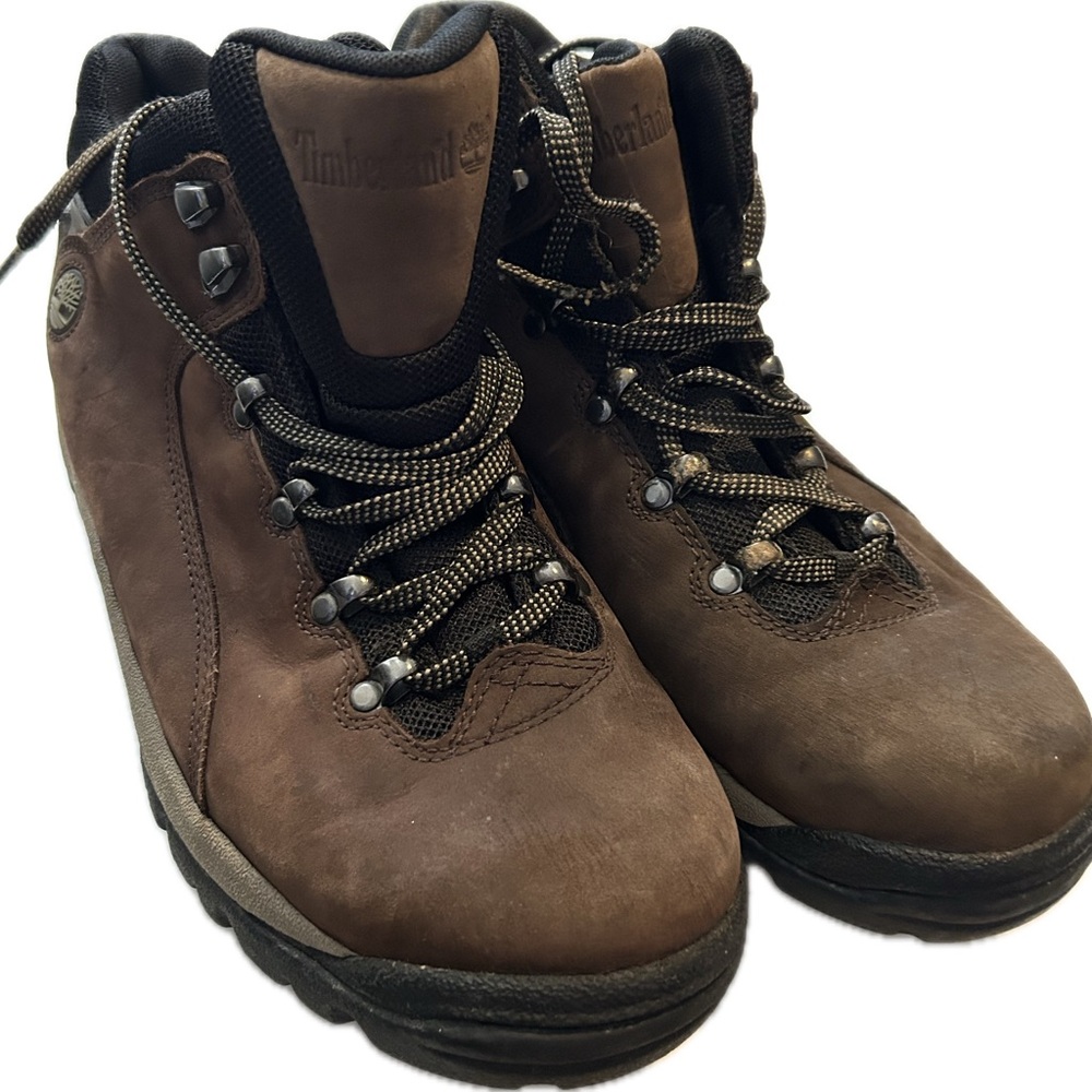 50%off w❤️ Women’s Timberland Nubuck Hiking Ankle Boots 10M S36